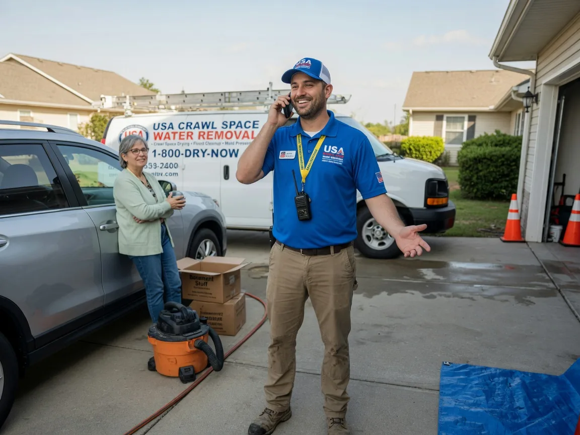 Crawl Space Water Removal Bokchito, OK FAQs